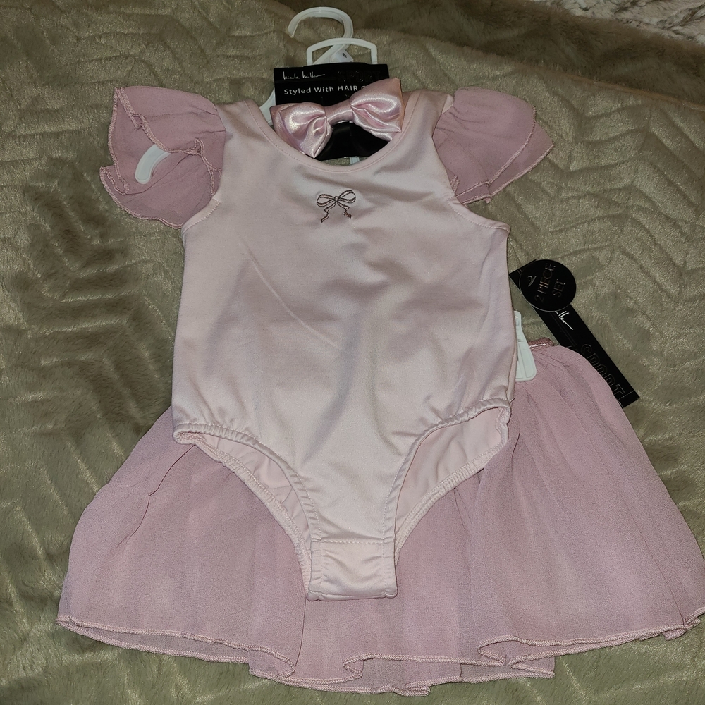 Nicole Miller Pink Kids Matching Set Size 2T